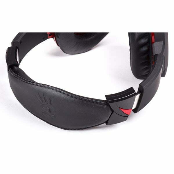 A4Tech G501, słuchawki z mikrofonem, regulacja głośności, czarna, 7.1 (virtual), słuchawki, USB-5