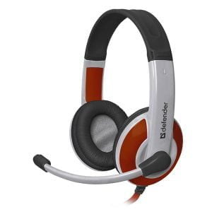Defender Warhead G-120, Gaming Headset, słuchawki z mikrofonem, regulacja głośności, biało-czerwony, 2x 3.5 mm jack-1