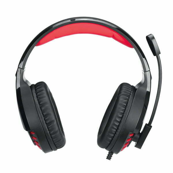 Marvo HG9022, słuchawki z mikrofonem, regulacja głośności, czarno-czerwona, 7.1 (wirtualne), podświetlenie LED typ USB-4