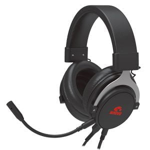 Marvo HG9052, słuchawki z mikrofonem, regulacja głośności, czarna, 7.1 (wirtualne), podświetlane na czerwono, 7.1 (virtual) typ US-2