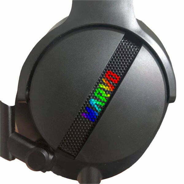 Marvo HG9065, słuchawki z mikrofonem, regulacja głośności, czarna, 7.1 (virtual), do gry-5