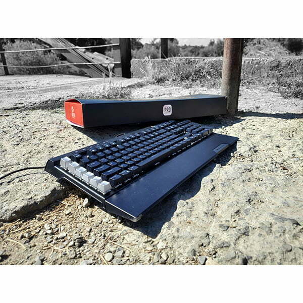 Marvo KG965G, klawiatura US, do gry, niebieskie przełączniki rodzaj przewodowa (USB), czarna, mechaniczna, podświetlenie RGB-7