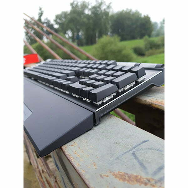 Marvo KG965G, klawiatura US, do gry, niebieskie przełączniki rodzaj przewodowa (USB), czarna, mechaniczna, podświetlenie RGB-8