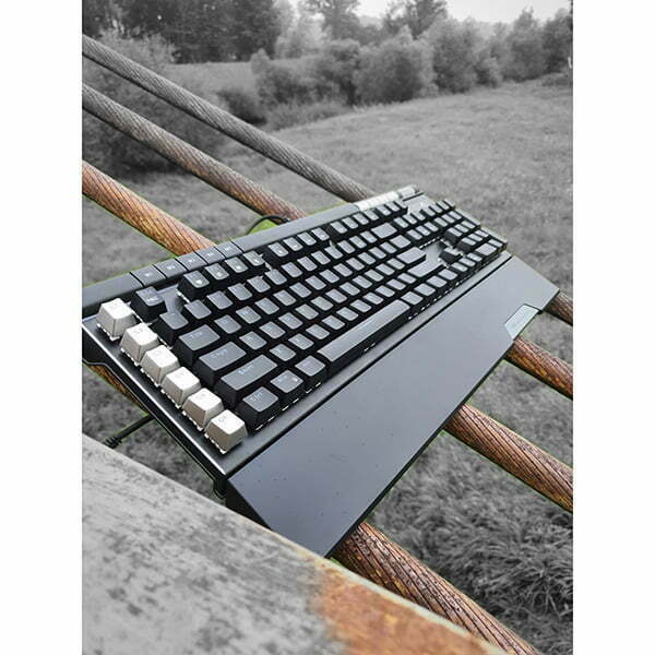 Marvo KG965G, klawiatura US, do gry, niebieskie przełączniki rodzaj przewodowa (USB), czarna, mechaniczna, podświetlenie RGB-9
