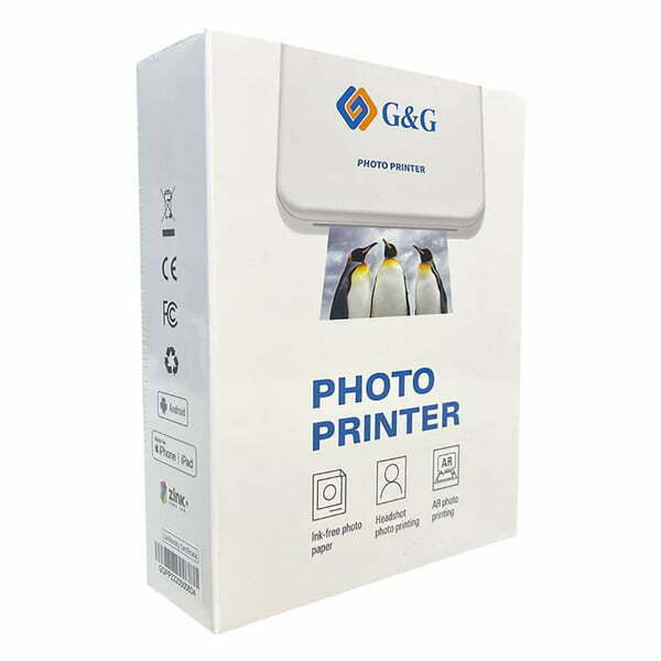 Mobilna drukarka fotograficzna G&G, GG-PP023-1